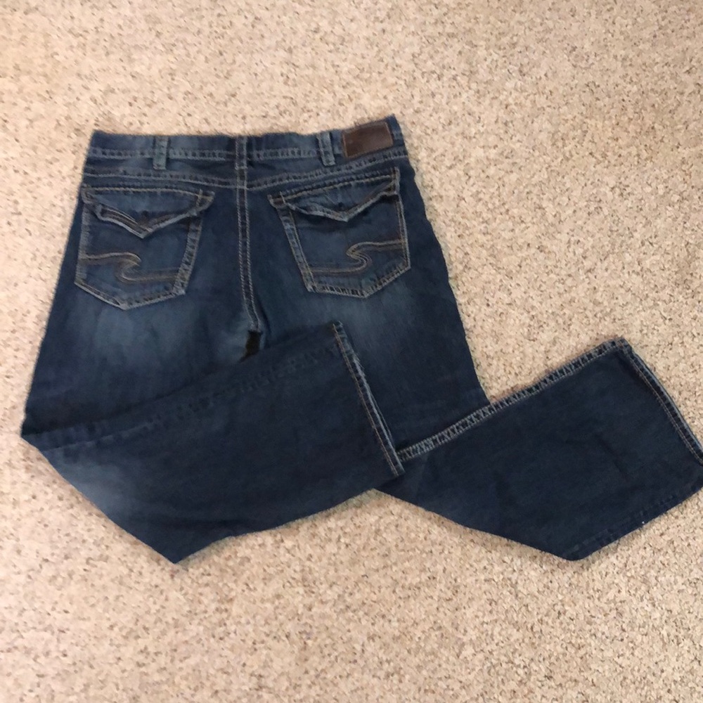 Men’s Silver Jeans